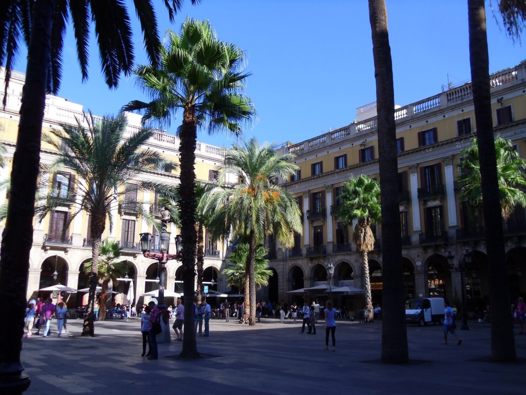 Placa Reial, Barcelona 