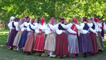 Dancing at Tallinn Open Air Museum