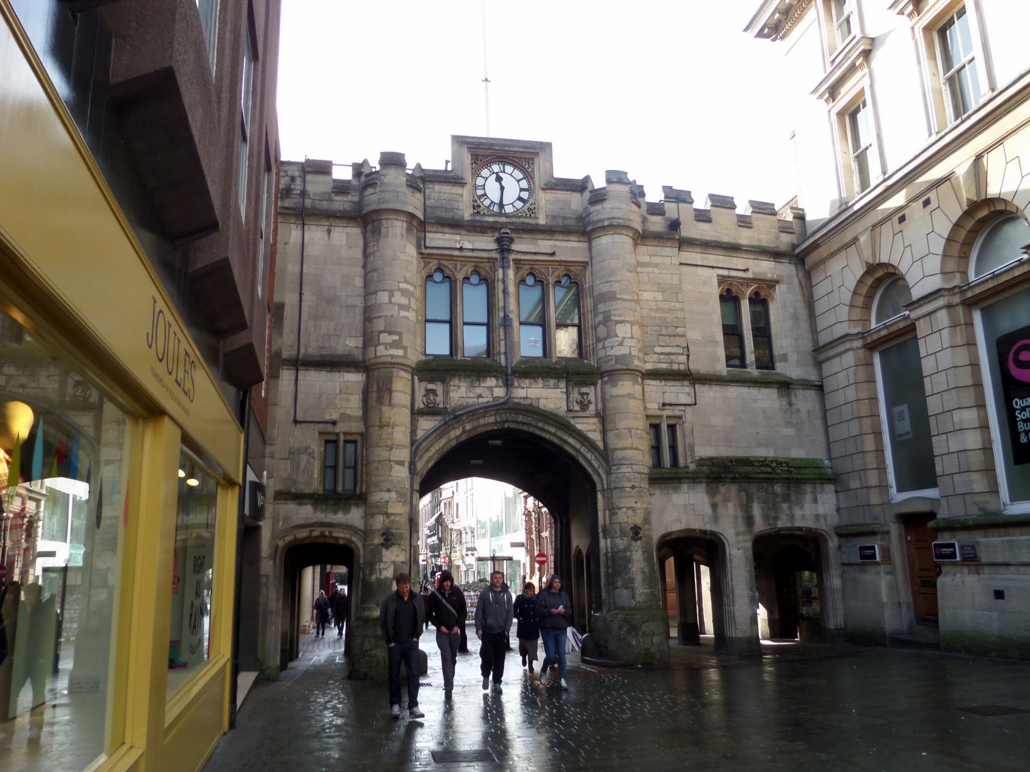 Stonebow arch, Lincoln