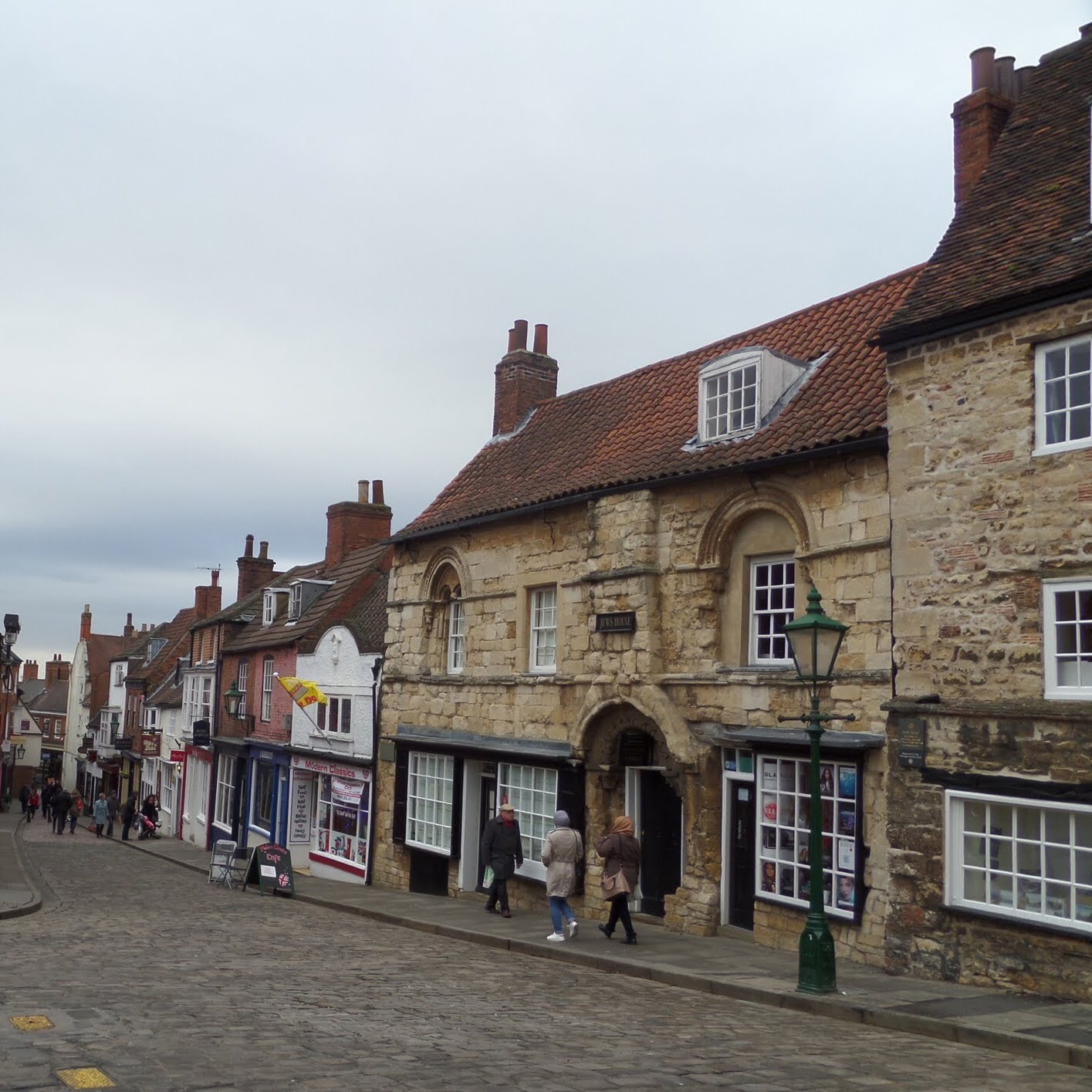 Shops on Steep Hill, Lincoln