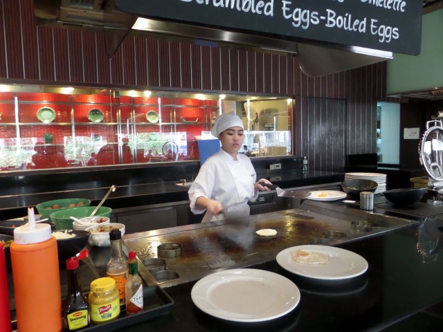 Breakfast egg Station at Holiday Inn Silom, Bangkok