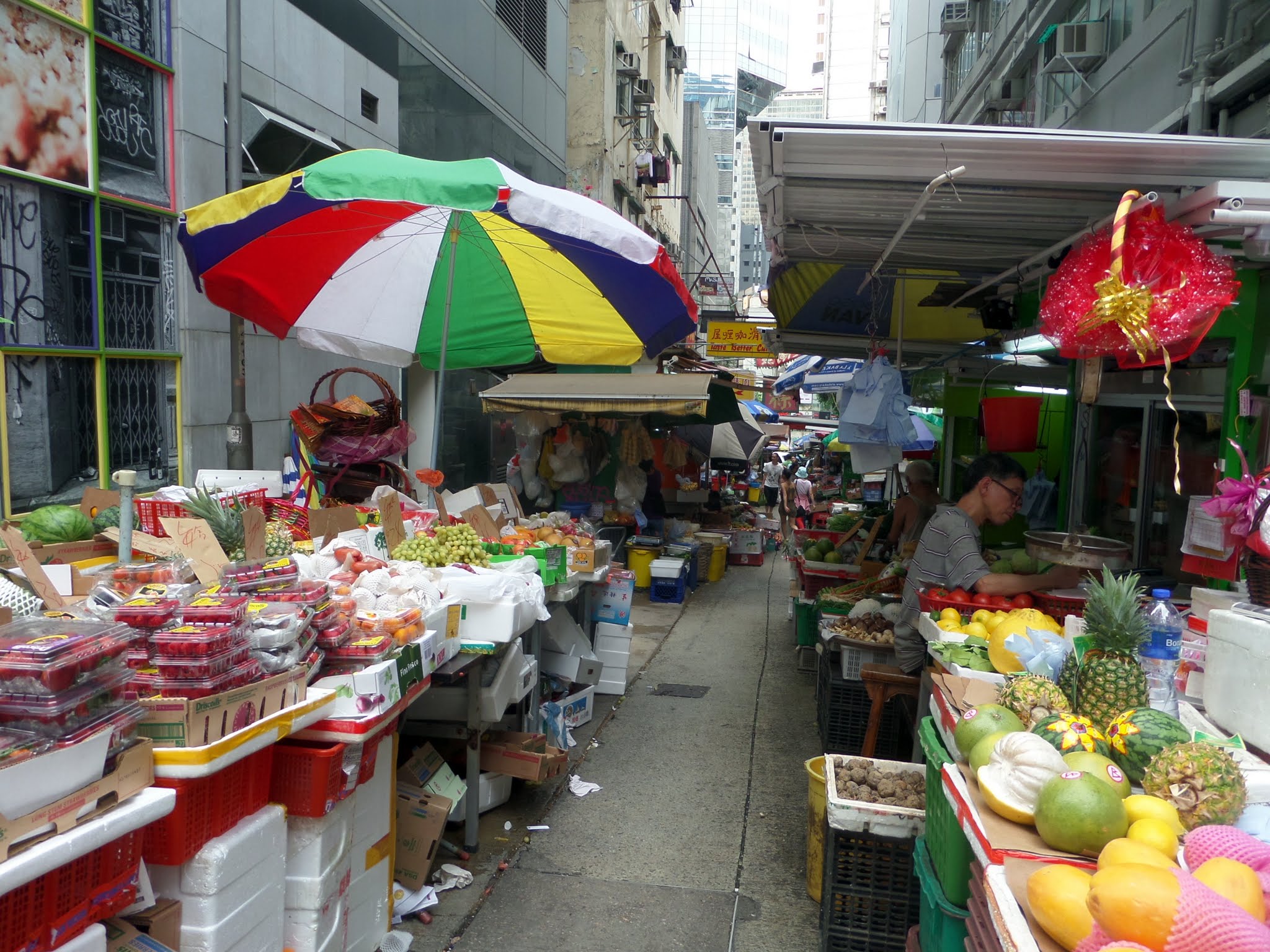 Graham Street Market, Hong Kong