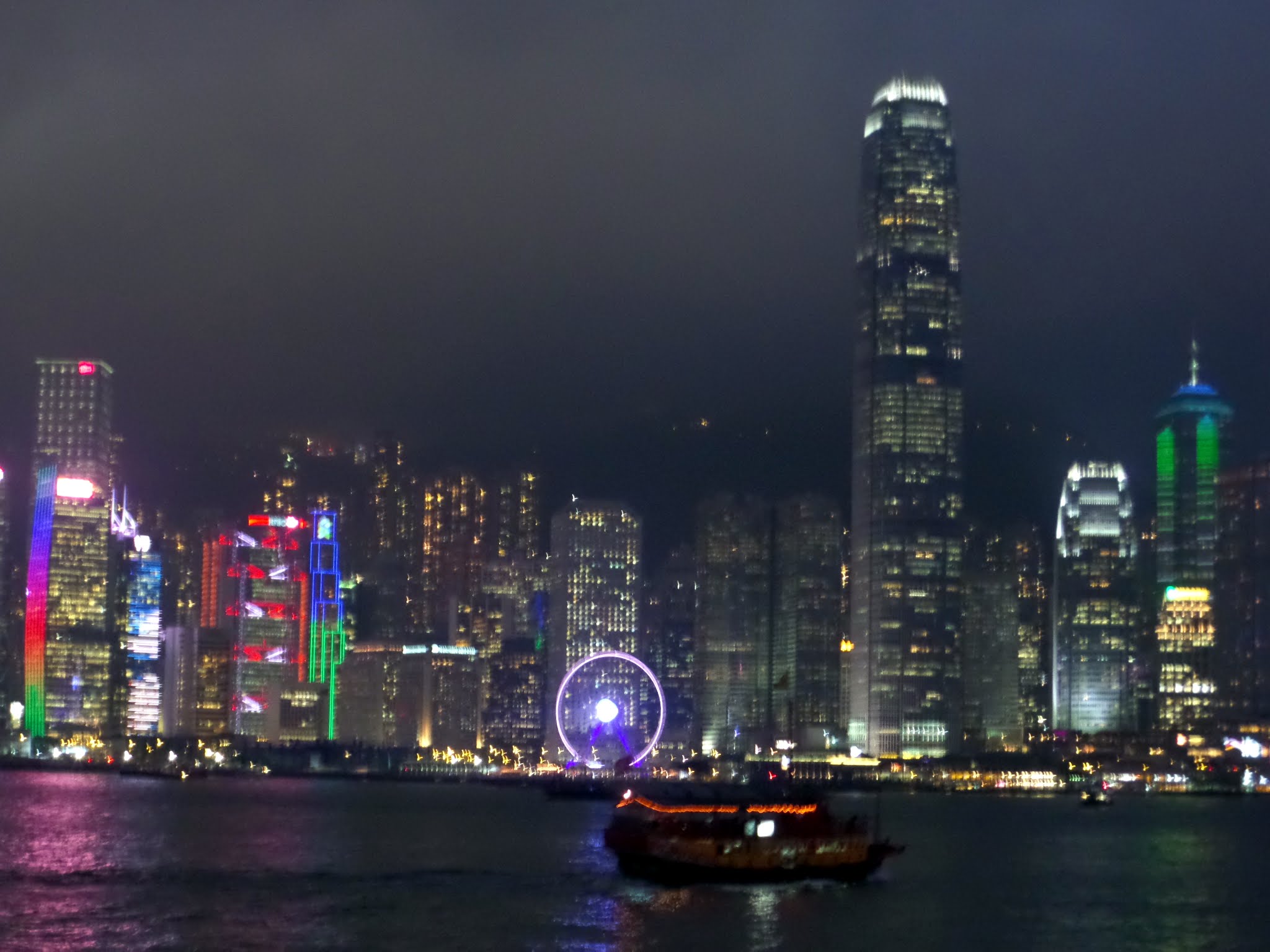 Symphony of Lights, Victoria Harbour, Hong Kong 