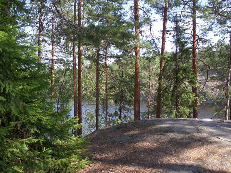 Lakeside views in Luukki, Finland 