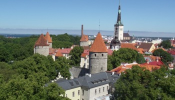 Tallinn roof tops