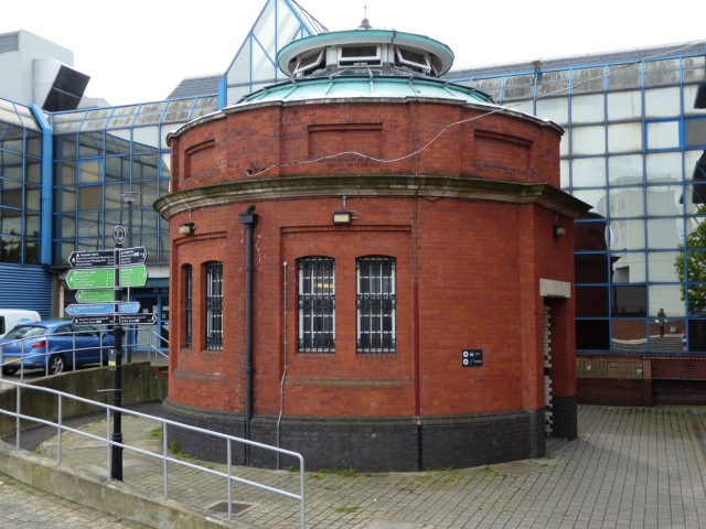 Entrance to Woolwich Foot Tunnel