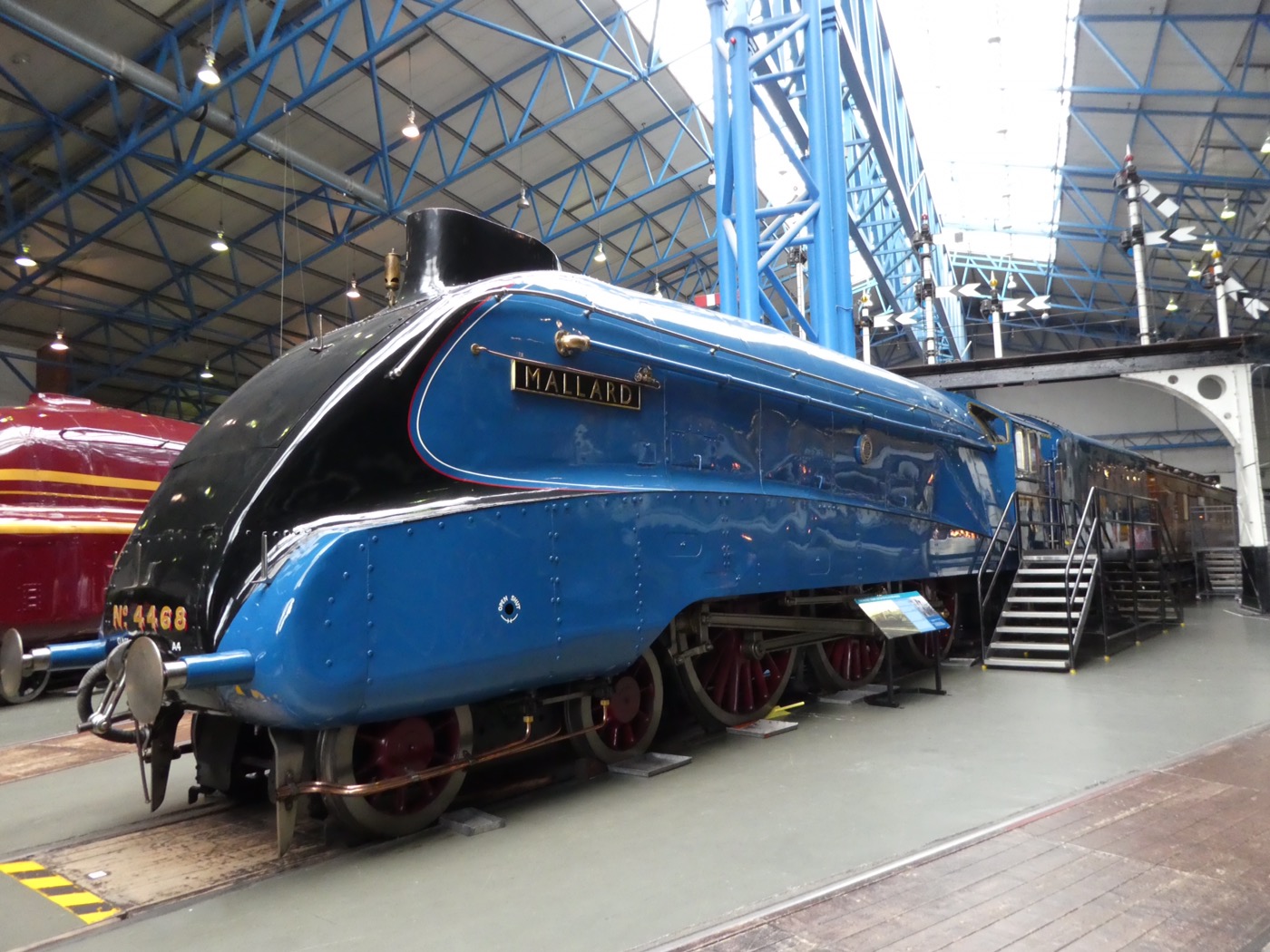 Mallard Steam Locomotive, National Rail Museum York