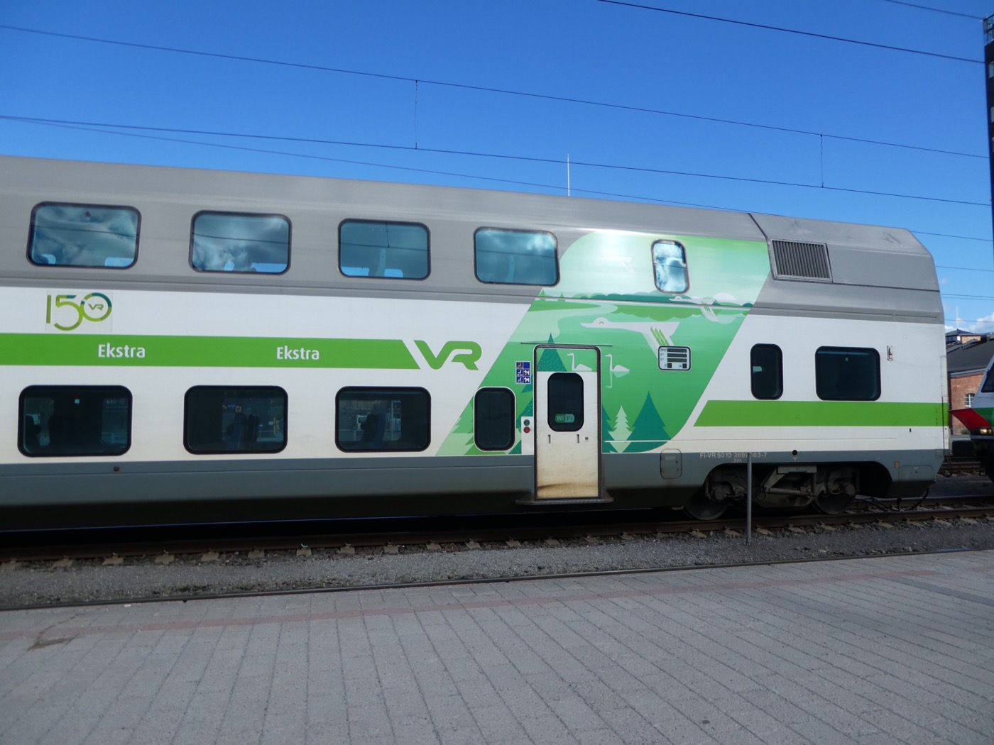 Double decker VR Train, Finland