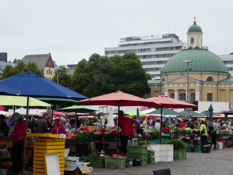 Turku market square 