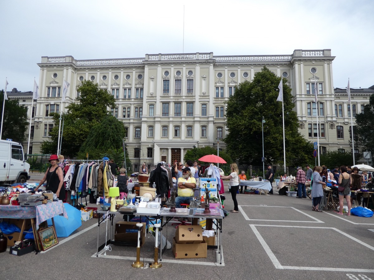 Flea Market, Hietalahti Market Square, Helsinki 