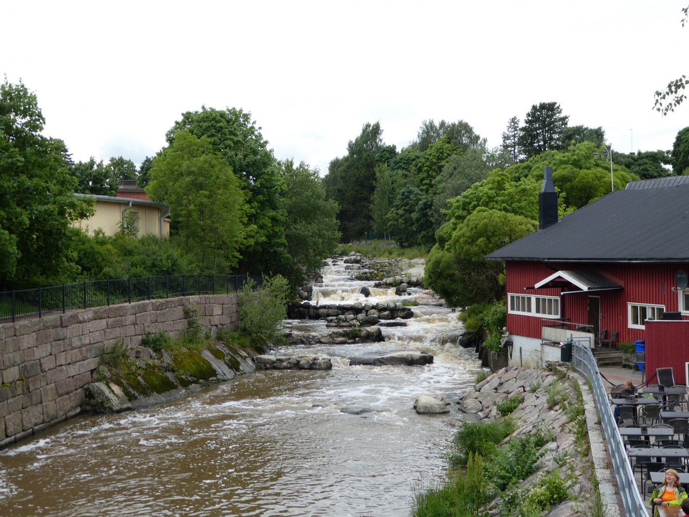 Vantaa River Old Town Rapids, Helsinki 