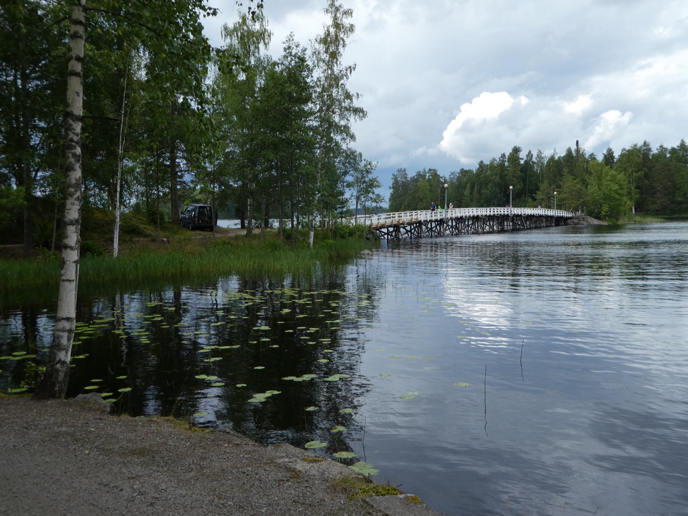 Lake Saimaa at Savonlinna, Finland 