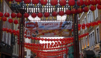 Chinese Lanterns, Chinatown, London