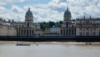 Greenwich Old Royal Naval College across the River Thames