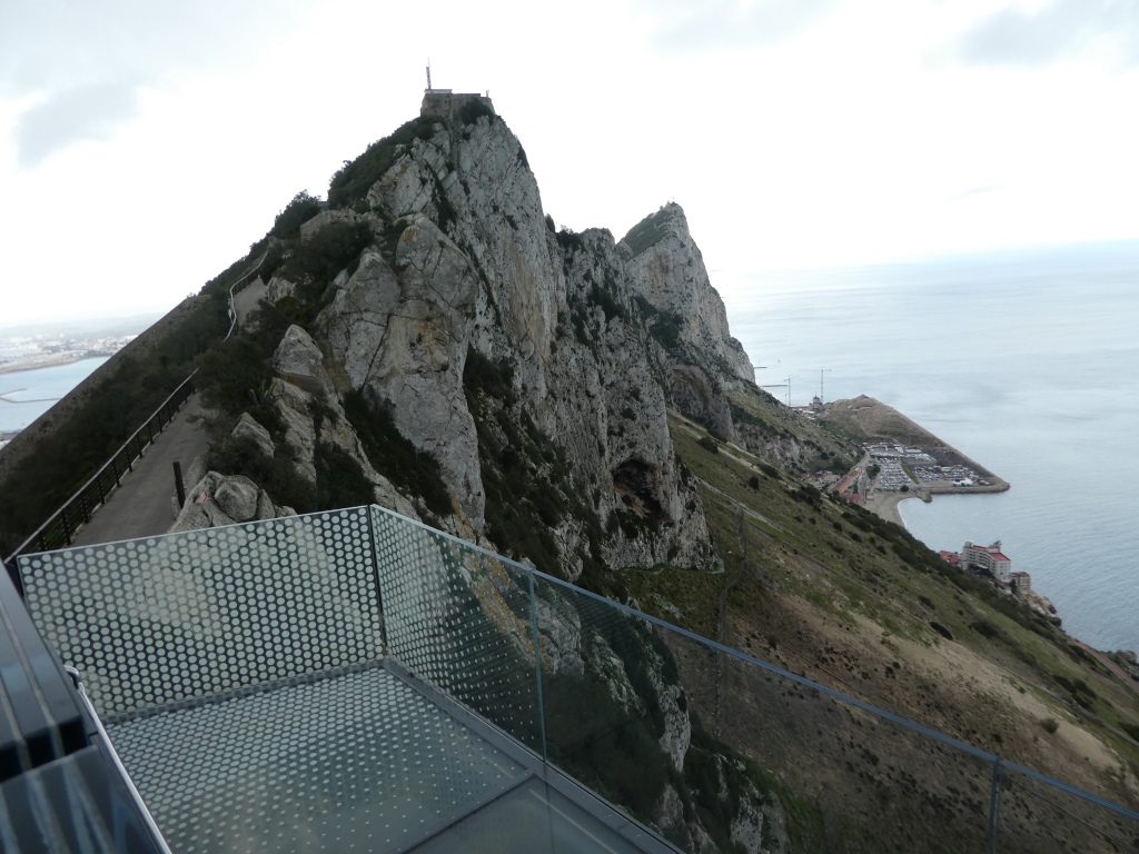 Rock of Gibraltar from the Skywalk