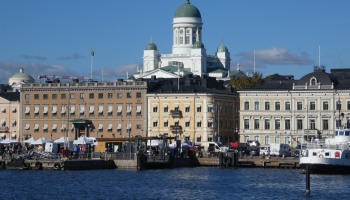 Helsinki Market Square and Cathedral