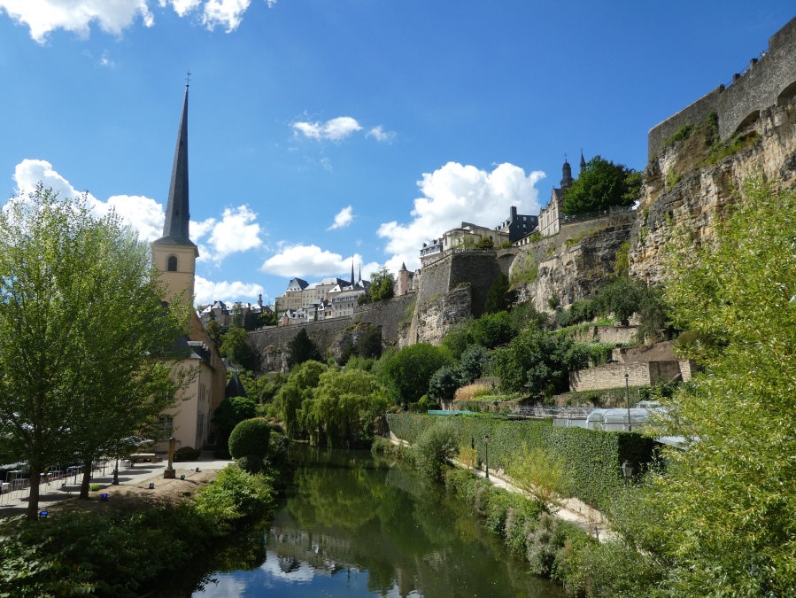 Alzette Valley, Luxembourg Old Town